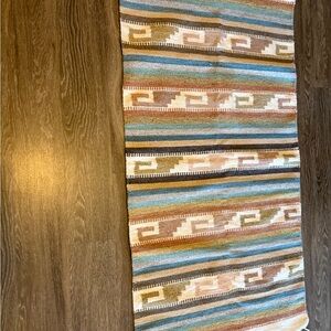 Multicolor Geometric Pattern Rug